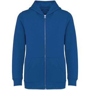 Native Spirit Childrens/Kids Full Zip Hoodie / Sea Blue